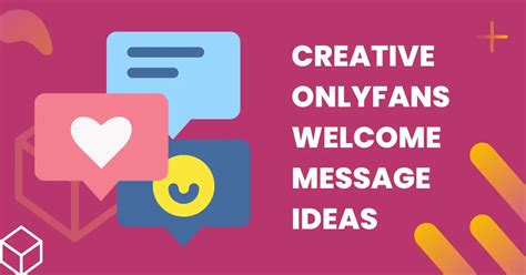 onlyfans welcome message example|Craft Engaging OnlyFans Welcome Messages Easily (2024)